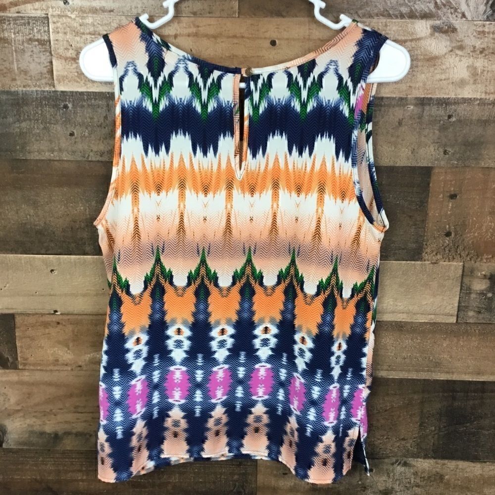 Whimsy Tank Top Multi Colored Print Medium - Picture 6 of 10